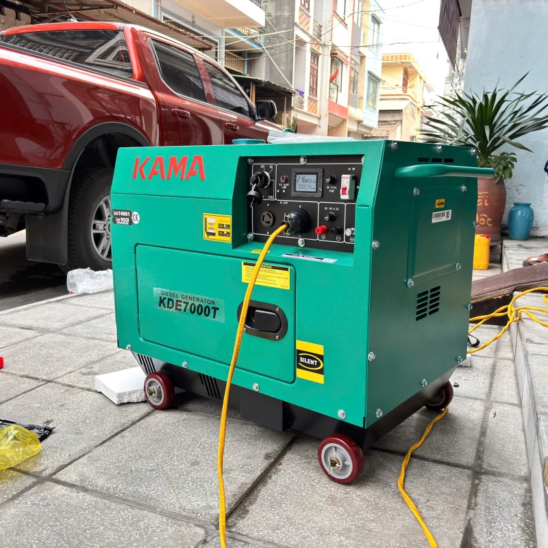 Máy Phát Điện Chạy Dầu Kama 5Kw KDE7000T - Hình ảnh 9 KAMA