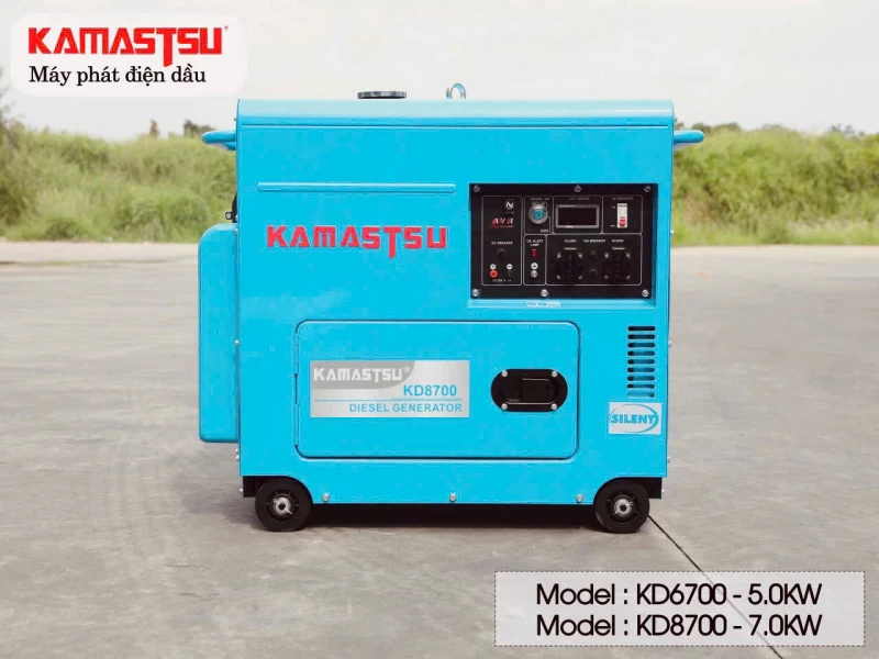 Máy Phát Điện Chạy Dầu Kamastsu 5Kw KD6700 - Hình ảnh 2 KAMASTSU