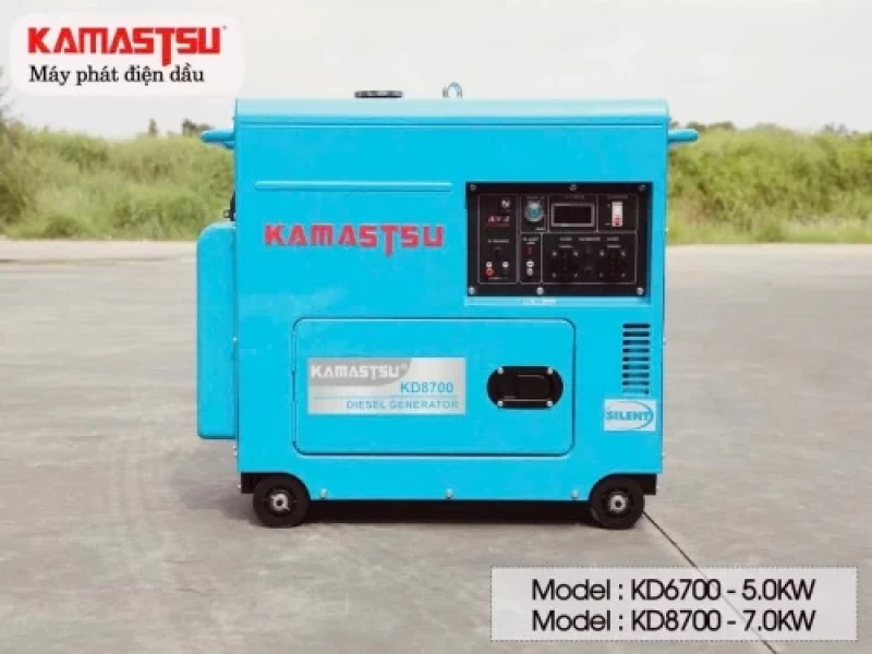 Máy Phát Điện Chạy Dầu Kamastsu 7Kw KD8700 - Hình ảnh 1 KAMASTSU