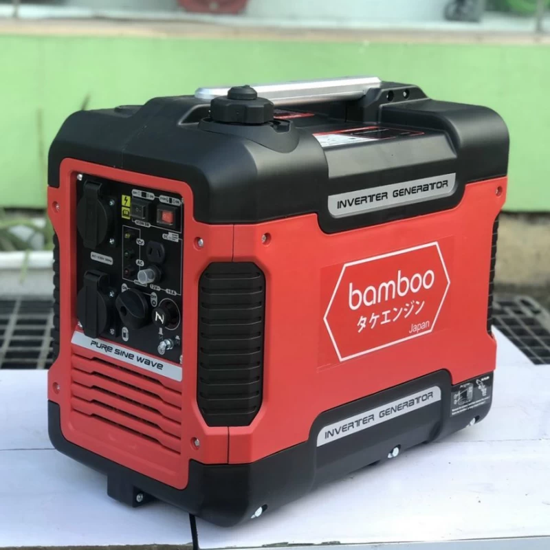 Máy Phát Điện Chạy Xăng 2Kw Bamboo BMB EU25is Inverter - Hình ảnh 1 BAMBOO