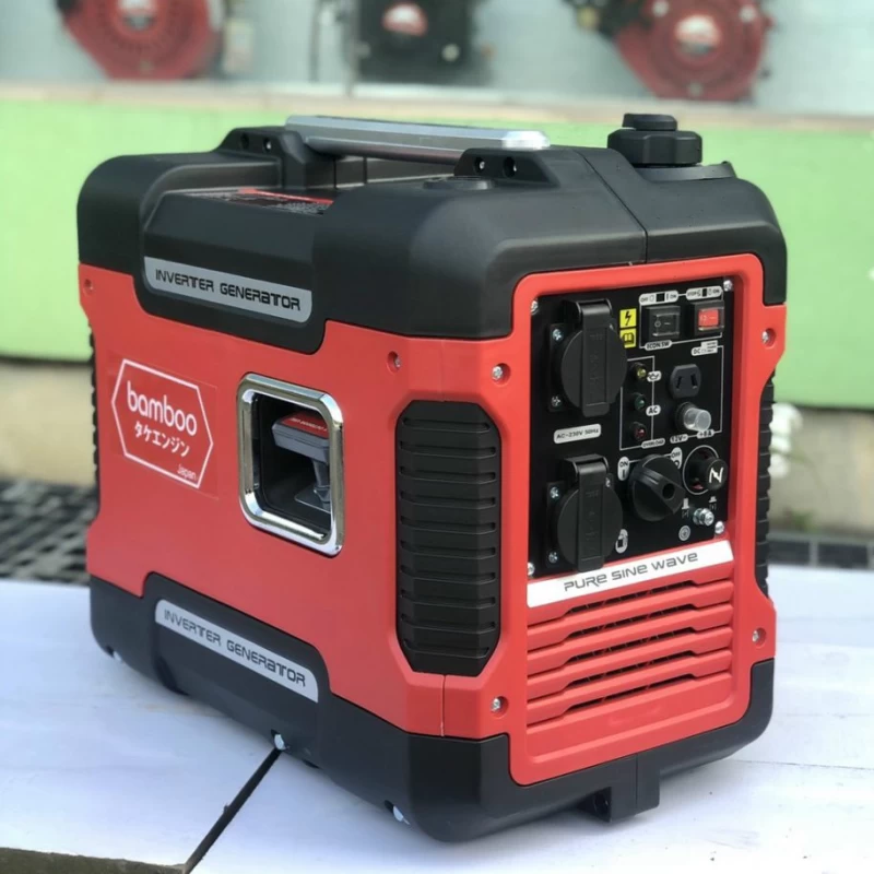 Máy Phát Điện Chạy Xăng 2Kw Bamboo BMB EU25is Inverter - Hình ảnh 4 BAMBOO