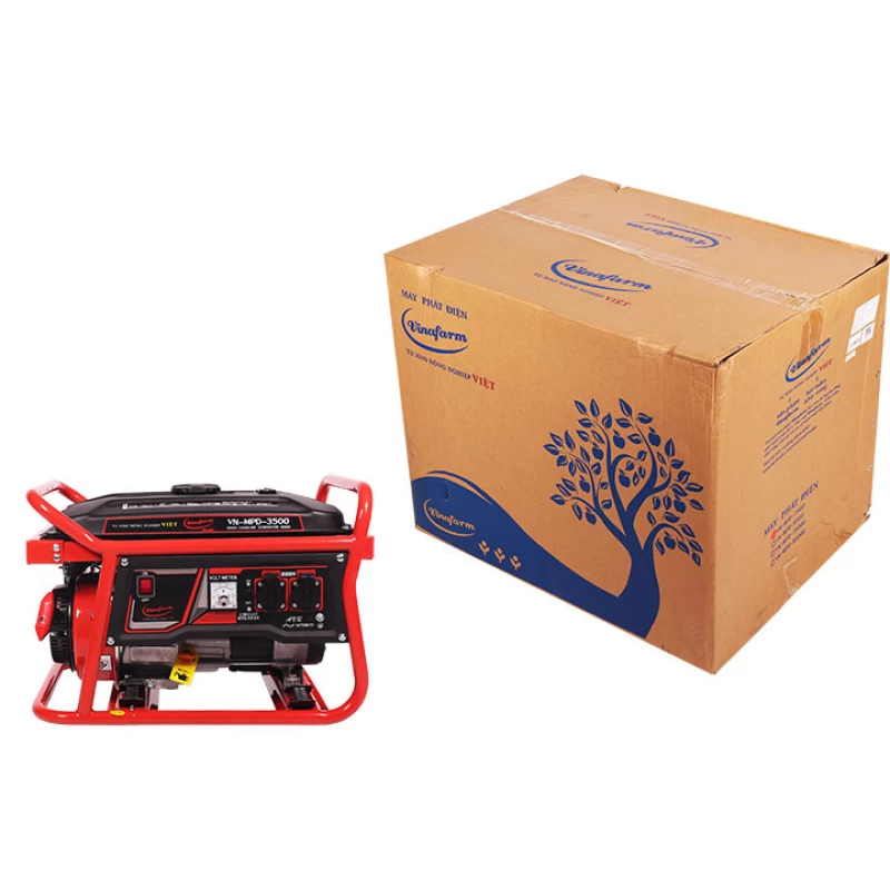 Máy Phát Điện Chạy Xăng 2Kw Vinafarm VN-MPD-3500 - Hình ảnh 5 VINAFARM