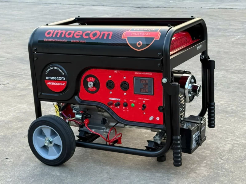 Máy Phát Điện Chạy Xăng 3Kw Amaecom AM3900EN-2 Đề Điện - Hình ảnh 1 AMAECOM
