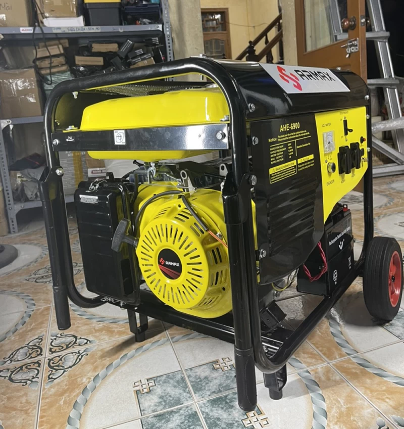 Máy Phát Điện Chạy Xăng 5Kw Armax AHE-6900 Đề Điện - Hình ảnh 1 ARMAX