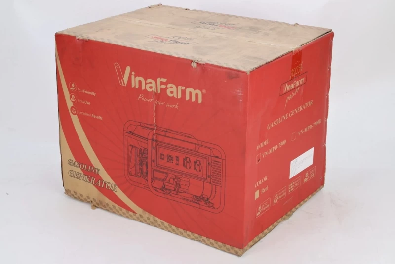 Máy Phát Điện Chạy Xăng 5Kw Vinafarm VN-MPD-7500D Đề - Hình ảnh 2 VINAFARM