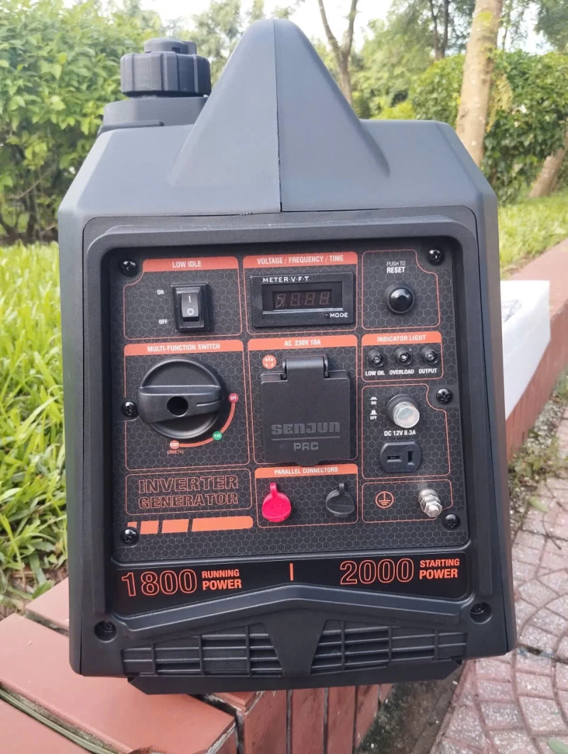 Máy Phát Điện Chạy Xăng Inverter 2Kw Kipor KG2000i Siêu Cách Âm - Hình ảnh 3 KIPOR