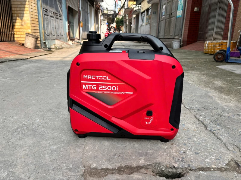 Máy Phát Điện Chạy Xăng Inverter 2Kw Mactool MTG-2500i Siêu Cách Âm - Hình ảnh 4 MACTOOL