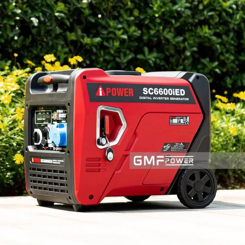 Máy Phát Điện Chạy Xăng Inverter 5Kw Ipower SC6600iED Siêu Cách Âm - Hình ảnh 2 IPOWER