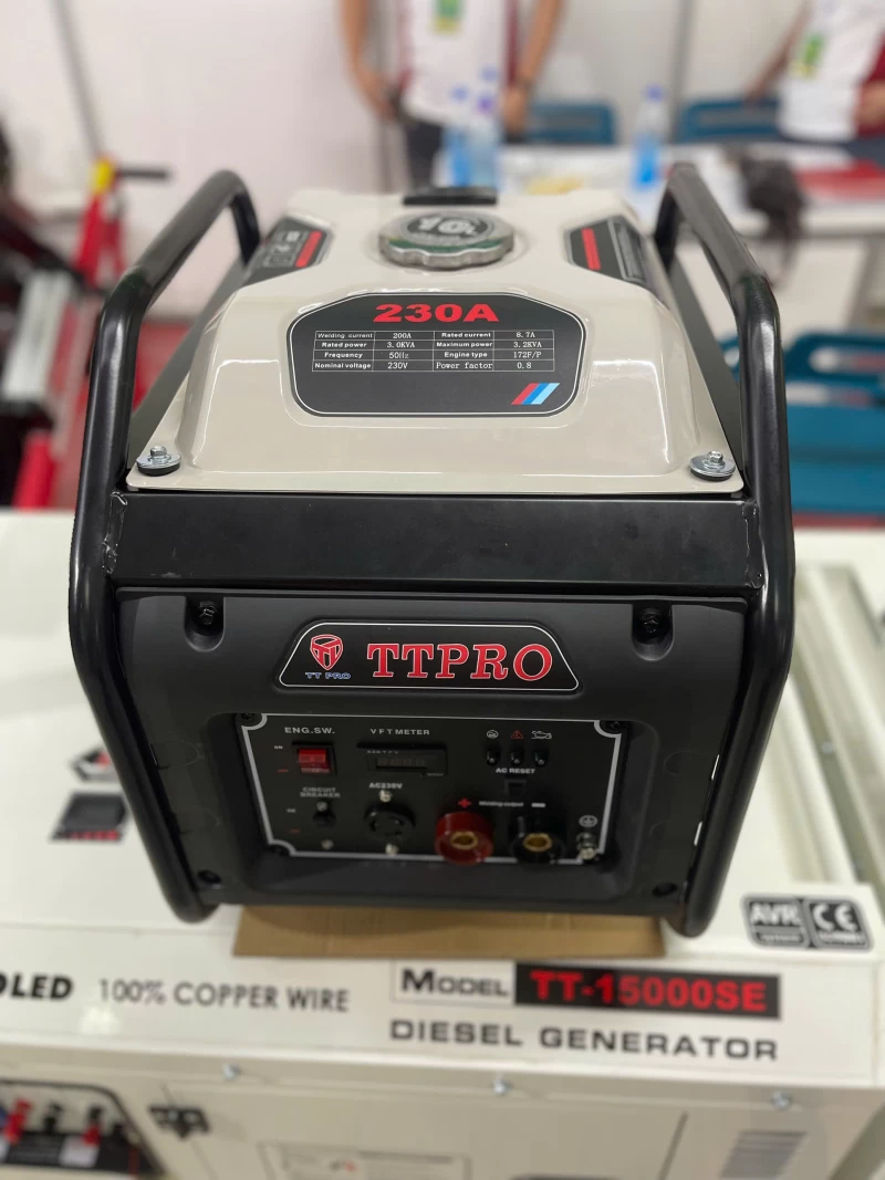 Máy Phát Hàn 230A Chạy Xăng 2.5Kw TTPRO Điện 220V - Hình ảnh 5 TTPRO