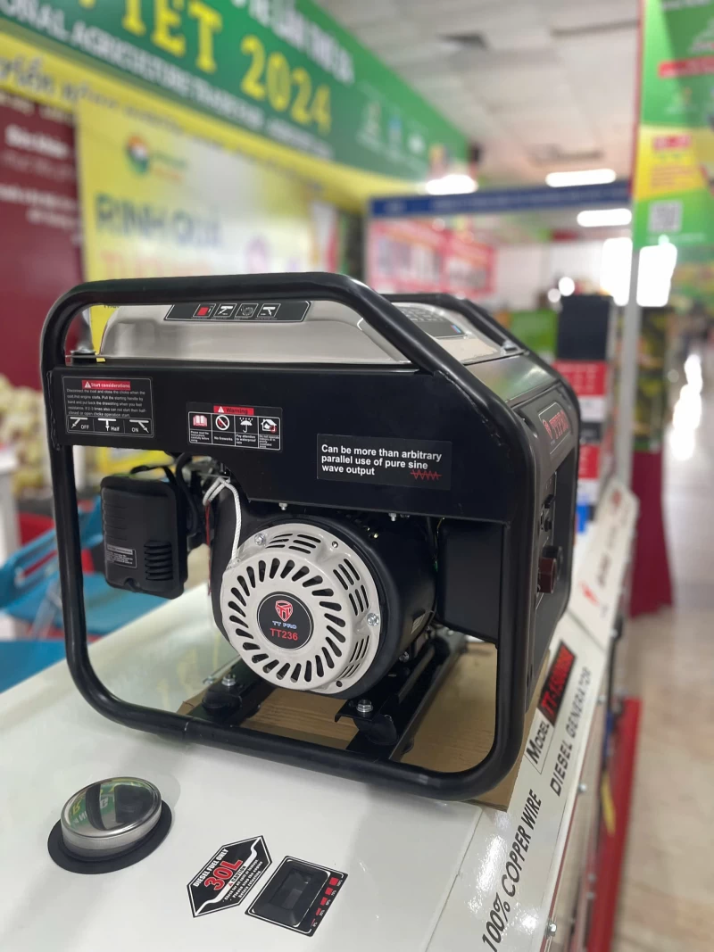 Máy Phát Hàn 230A Chạy Xăng 2.5Kw TTPRO Điện 220V - Hình ảnh 1 TTPRO