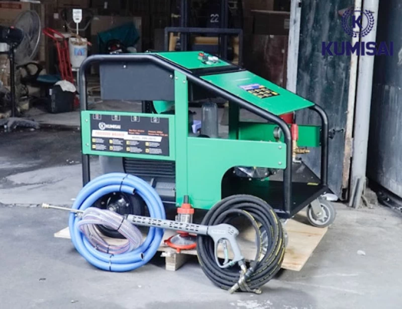 Máy phun rửa cao áp công nghiệp Kumisai KMS-350/15 - Hình ảnh 3 KUMISAI