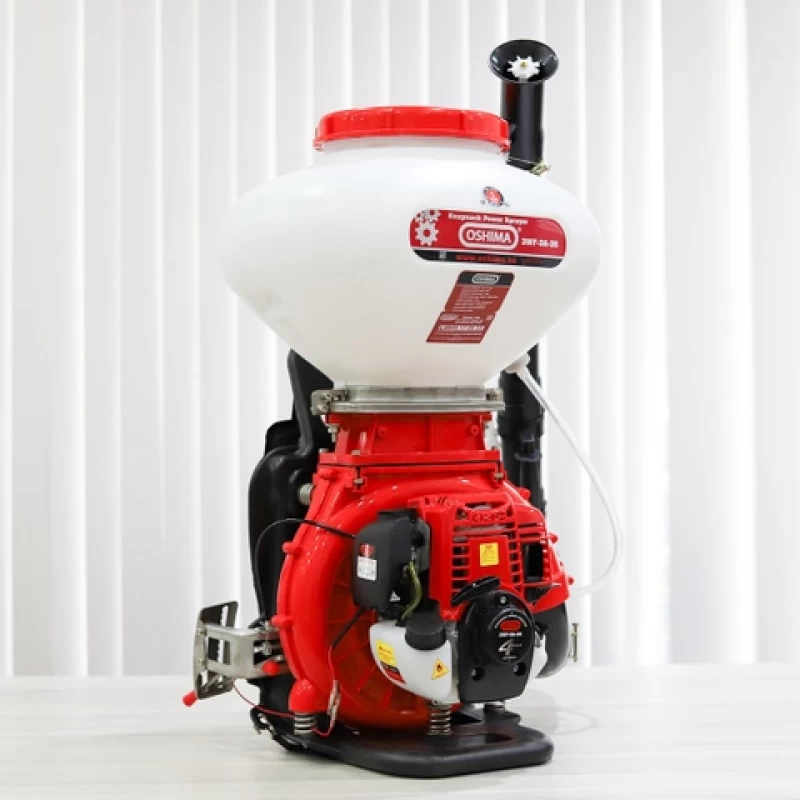 Máy phun thuốc trừ sâu côn trùng động cơ OSHIMA 3WF-3A-35 Đỏ 4 thì (3 chức năng) - Hình ảnh 8 OSHIMA