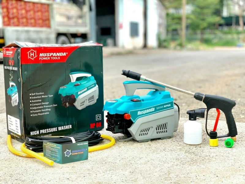 Máy Rửa Xe 1600W Huspanda HP60 - Hình ảnh 3 HUSPANDA