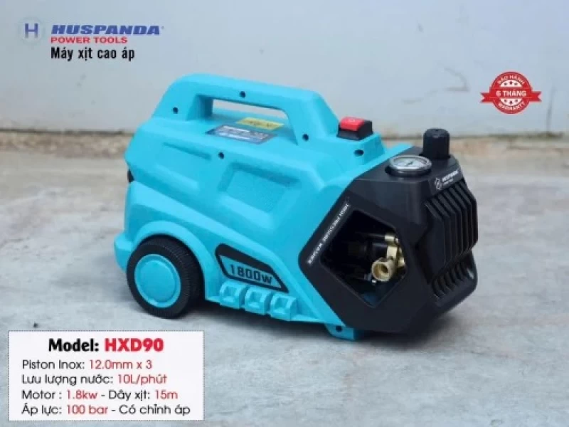 Máy Rửa Xe 1800W Huspanda HXD90 - Hình ảnh 1 HUSPANDA