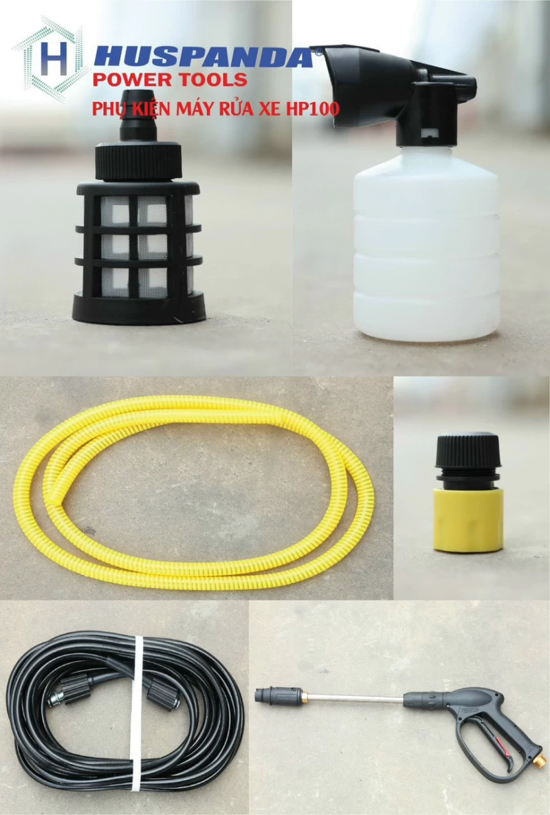 Máy Rửa Xe 2600W Huspanda HP100 - Hình ảnh 3 HUSPANDA