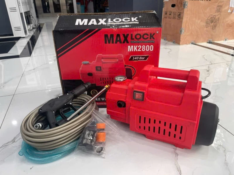 Máy Rửa Xe 2800W Maxlock MK2800 - Hình ảnh 1 MAXLOCK
