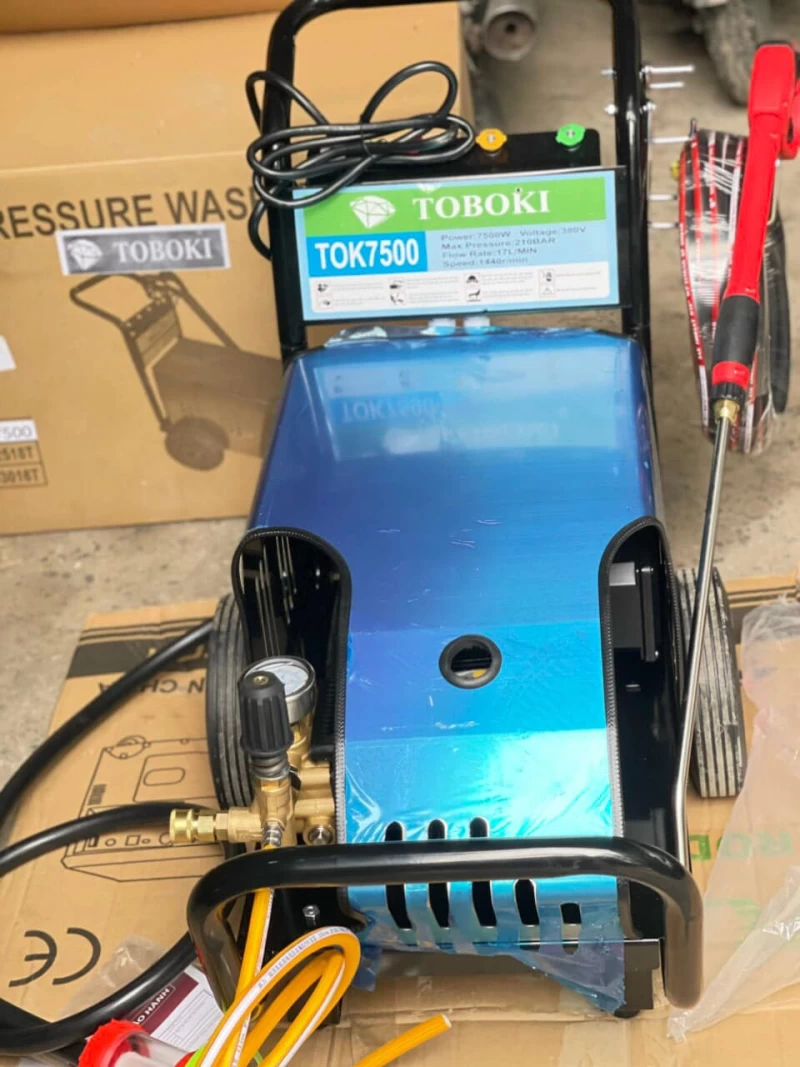Máy Rửa Xe Cao Áp 7.5Kw Toboki TOK7500 - Hình ảnh 2 TOBOKI