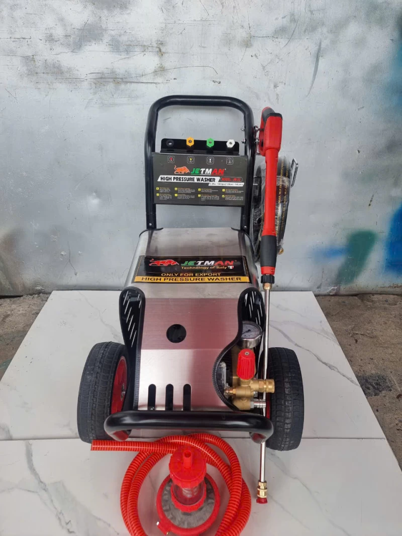 Máy Rửa Xe Công Nghiệp Jetman 3Kw JM30HS Piston Sứ - Hình ảnh 1 JETMAN