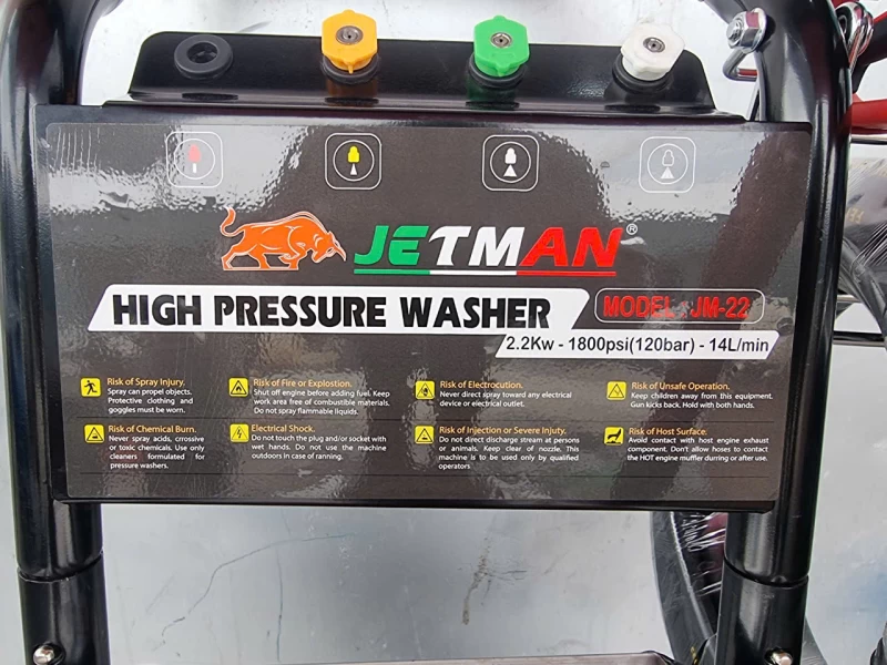 Máy Rửa Xe Công Nghiệp Jetman 4Kw 380V JM40S Piston Sứ - Hình ảnh 7 JETMAN