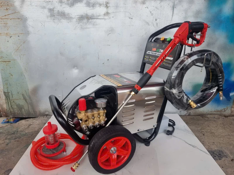 Máy Rửa Xe Công Nghiệp Jetman 5.5Kw JM55S Piston Sứ - Hình ảnh 1 JETMAN