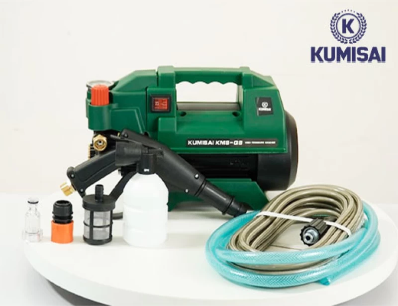 Máy rửa xe gia đình Kumisai KMS-Q8 ( Có chỉnh áp) - Hình ảnh 3 KUMISAI