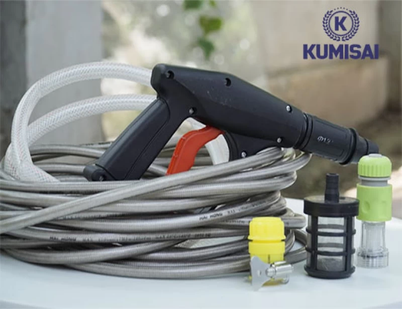 Máy rửa xe gia đình tại nhà cho xe máy Kumisai KMS-Q7 - Hình ảnh 7 KUMISAI