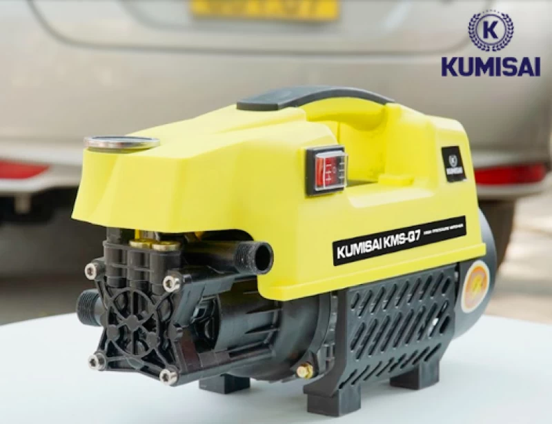 Máy rửa xe gia đình tại nhà cho xe máy Kumisai KMS-Q7 - Hình ảnh 6 KUMISAI