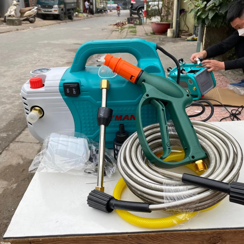 Máy Rửa Xe Mini Jetman 3000W MRX-999 Có Chỉnh Áp - Hình ảnh 9 JETMAN