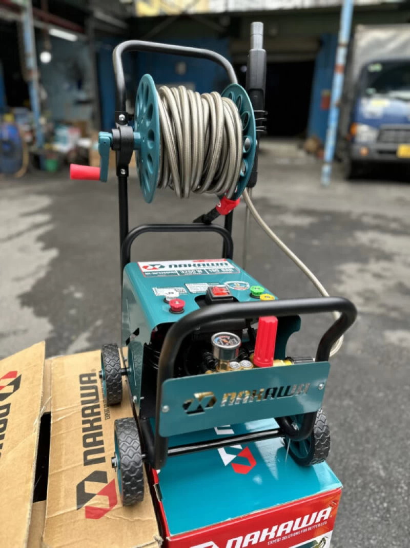 Máy Rửa Xe Nakawa 3250W NK-MP3250PRO Có Chỉnh Áp - Hình ảnh 8 NAKAWA