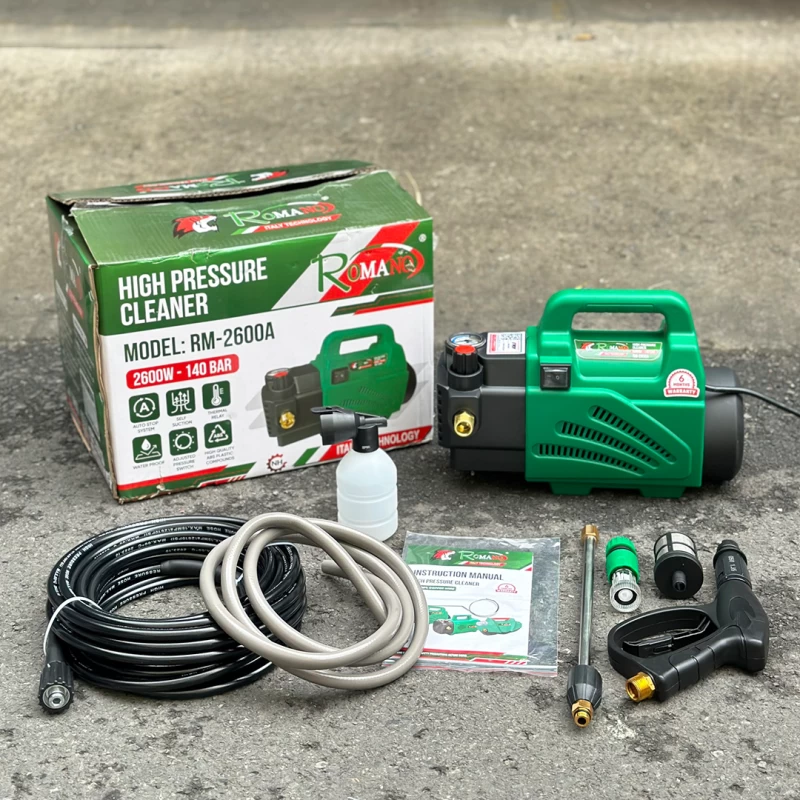 Máy Rửa Xe Romano 2600W RM-2600A Có Chỉnh Áp - Hình ảnh 3 ROMANO