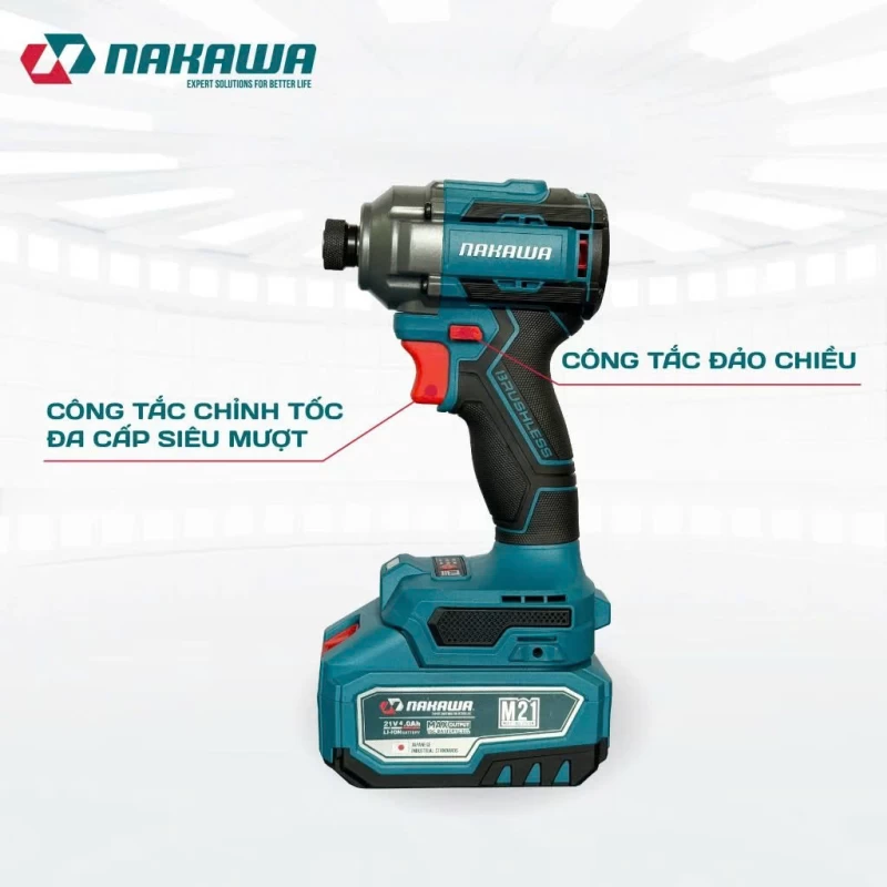 Máy siết vít pin NAKAWA NK-VM21/260PRO - Hình ảnh 1 NAKAWA