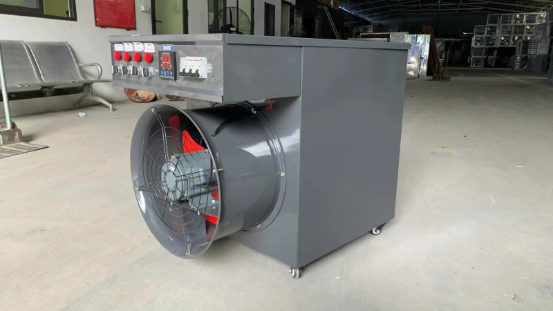 Máy sưởi công nghiệp 20KW dùng điện, diện tích sưởi 200m2 - Hình ảnh 9 OMYSU