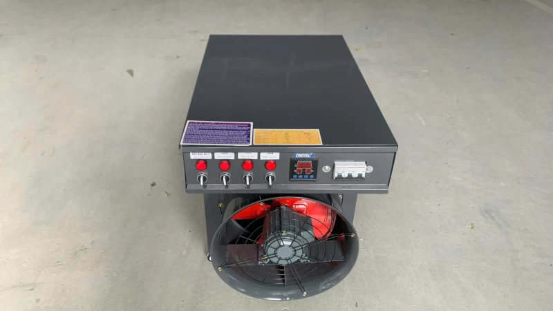 Máy sưởi công nghiệp 20KW dùng điện, diện tích sưởi 200m2 - Hình ảnh 6 OMYSU