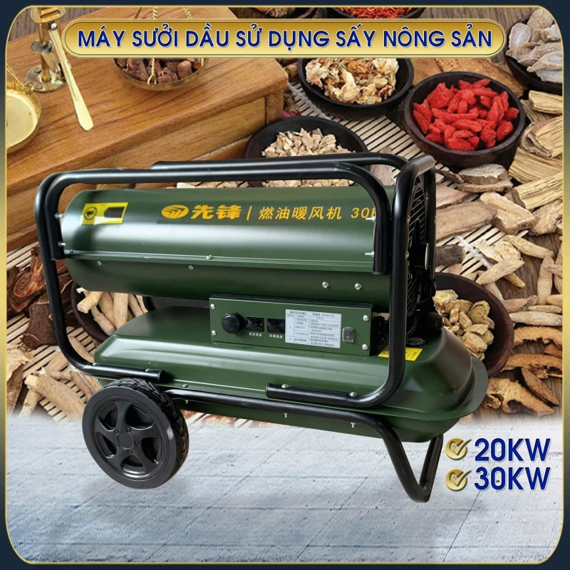 Máy sưởi dầu 20KW OMYSU TSD-20GR - Hình ảnh 2 OMYSU