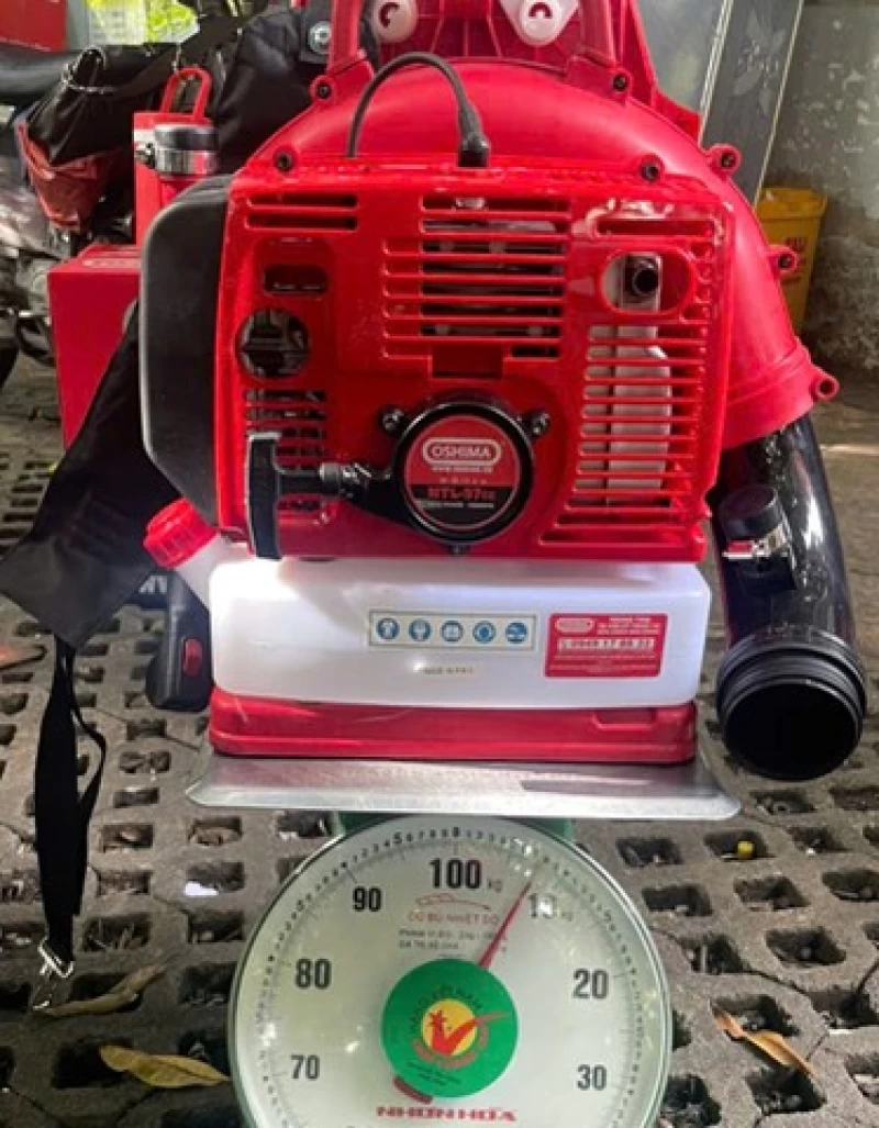 Máy thổi lá OSHIMA MTL57cc 2.5kW Đỏ 2 thì - Hình ảnh 17 OSHIMA
