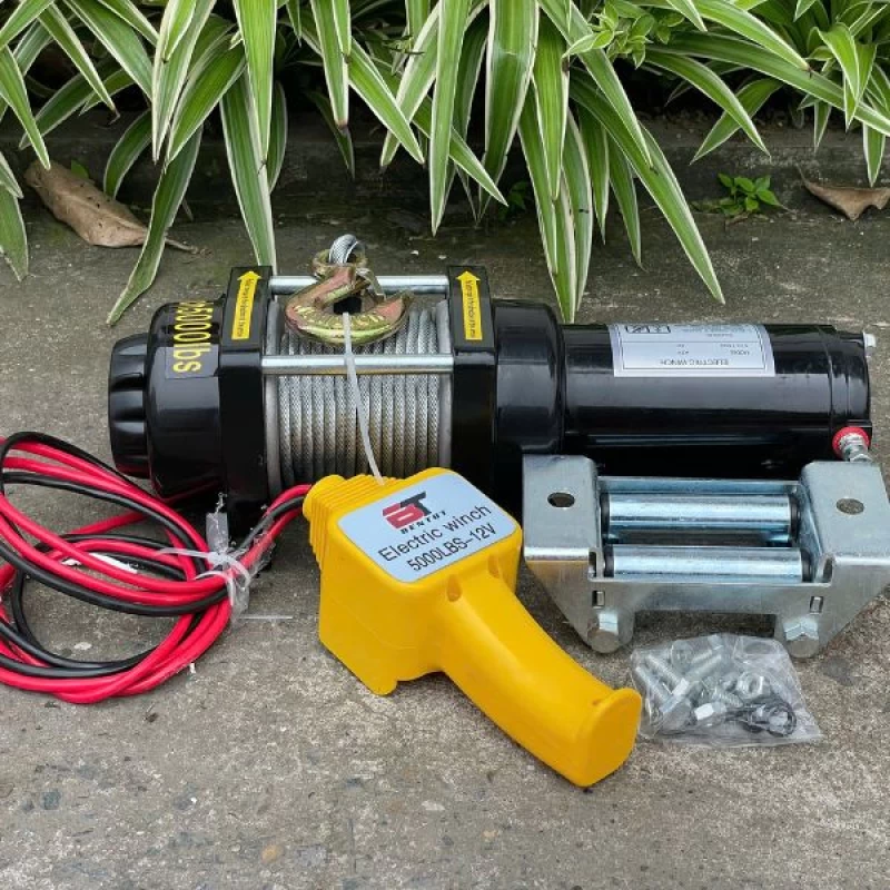 Máy tời điện ắc quy BENTOT 5000LBS 12V-2268Kg - Hình ảnh 2 BENTOT