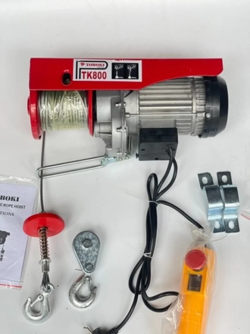 Máy tời TOBOKI TK800/25 1600W 400/800KG 13/25m - Hình ảnh 3 TOBOKI