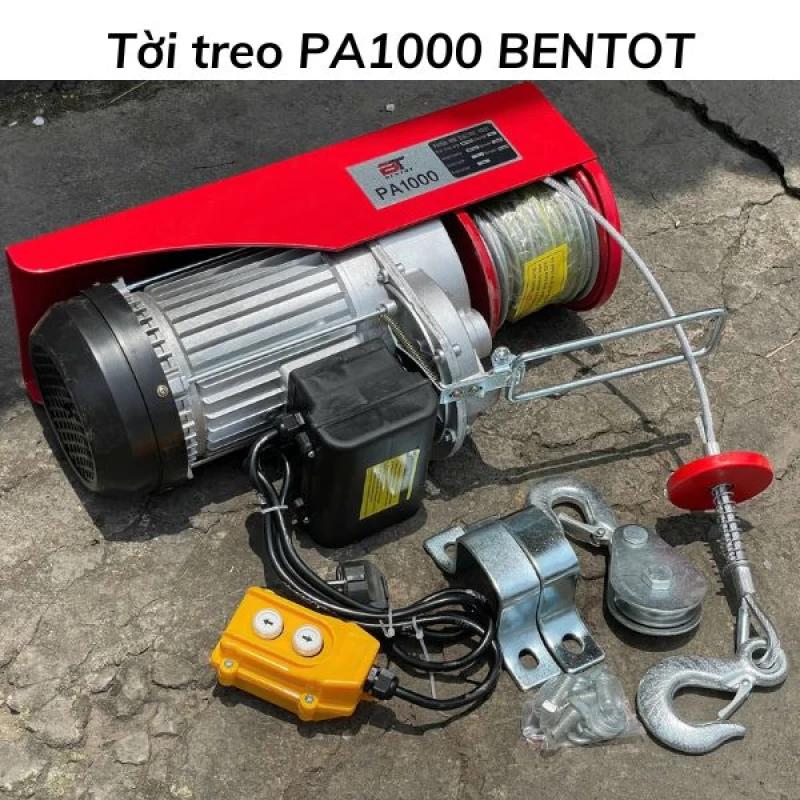 Máy tời treo BENTOT PA1000-20m tải trọng 500-1000kg - Hình ảnh 1 BENTOT