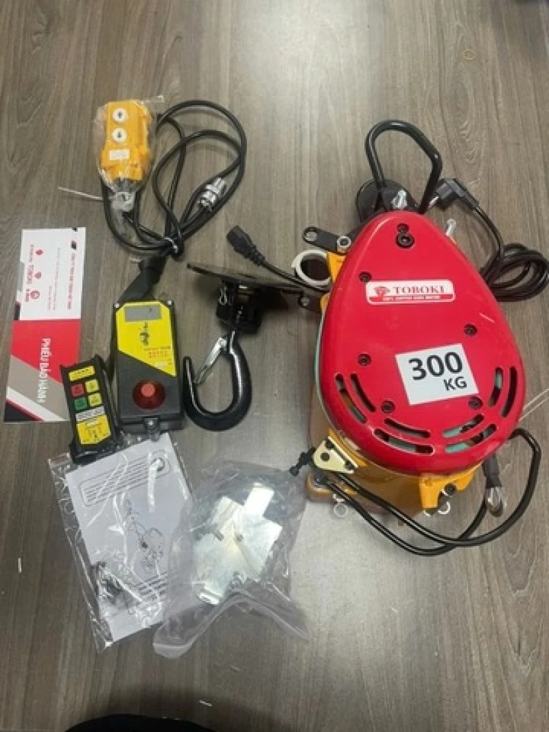 Máy tời treo TOBOKI (tời trái tim có điều khiển từ xa) TK500 2200W 00kg 1/30m tốc nhanh - Hình ảnh 2 TOBOKI