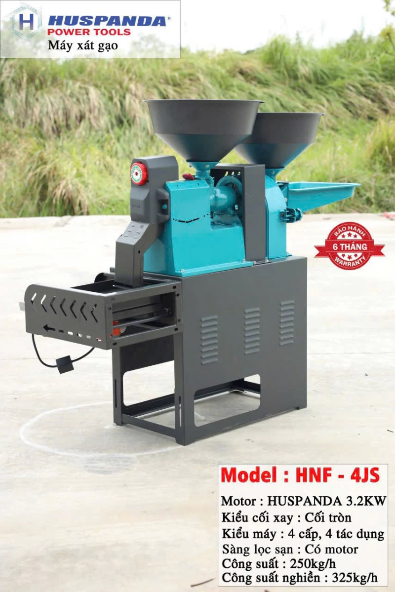 Máy Xát Gạo Huspanda HNF-4JS - Hình ảnh 1 HUSPANDA
