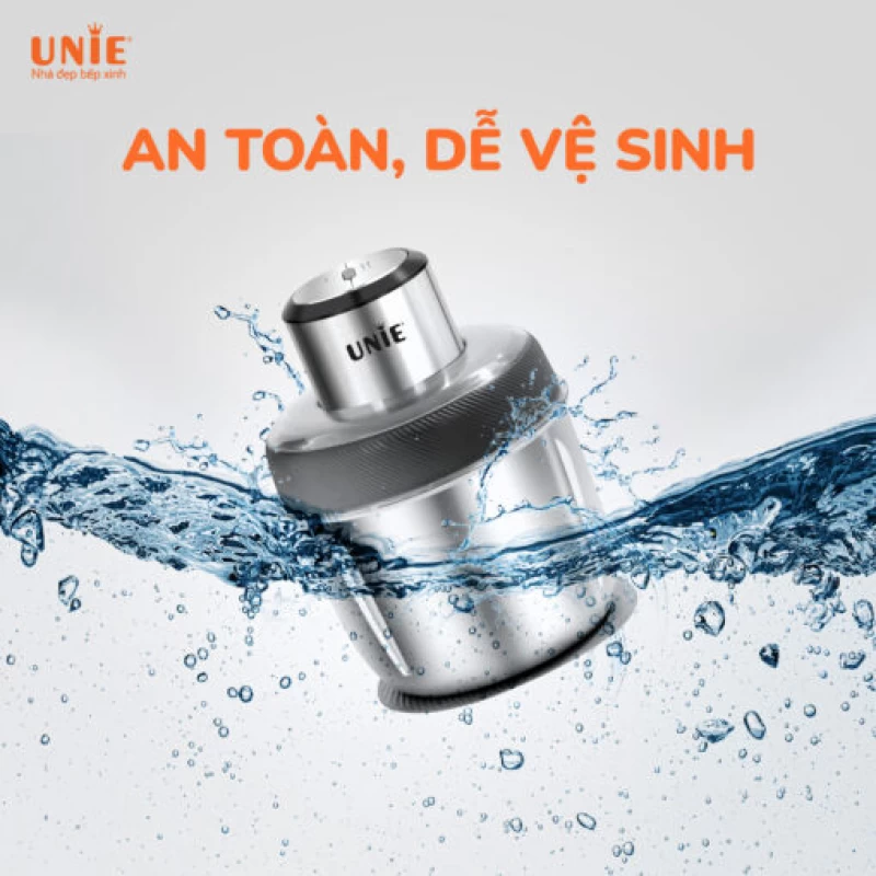 Máy xay thịt Unie UE226 dung tích 2.5L, 2 cối xay đa năng, trục bóc hành, tỏi, đánh ruốc tiện lợi - Hình ảnh 3 UNIE