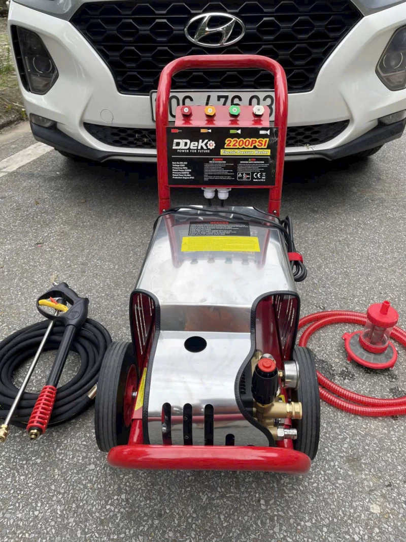 Máy Xịt Rửa Áp Lực 2.2Kw DDeko DK-X22 - Hình ảnh 2 DDEKO