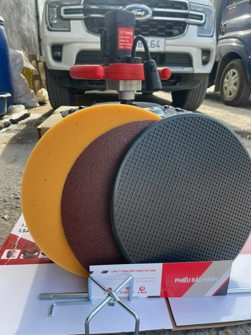 Máy Xoa Vữa Có Đèn 1600W Toboki TK-ZX1600 - Hình ảnh 1 TOBOKI