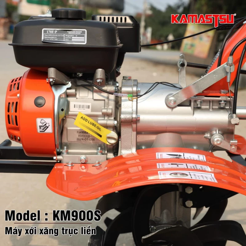 Máy Xới Đất Chạy Xăng 6.5Hp Kamastsu KM900S - Hình ảnh 3 KAMASTSU