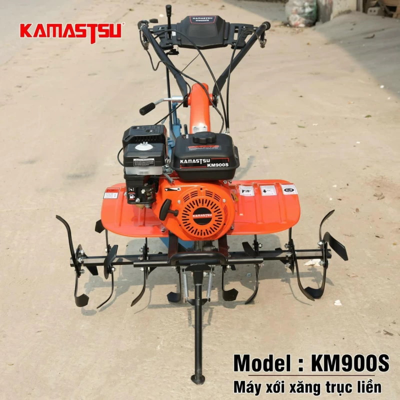 Máy Xới Đất Chạy Xăng 6.5Hp Kamastsu KM900S - Hình ảnh 1 KAMASTSU