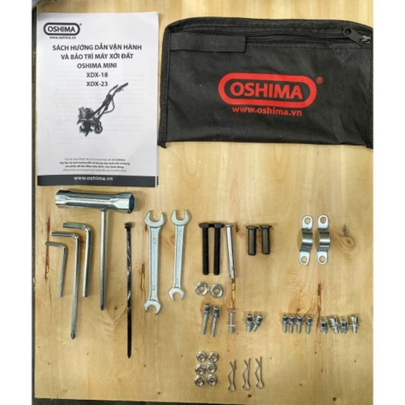 Máy xới đất OSHIMA XDX-23 4.0HP Đỏ - Hình ảnh 3 OSHIMA