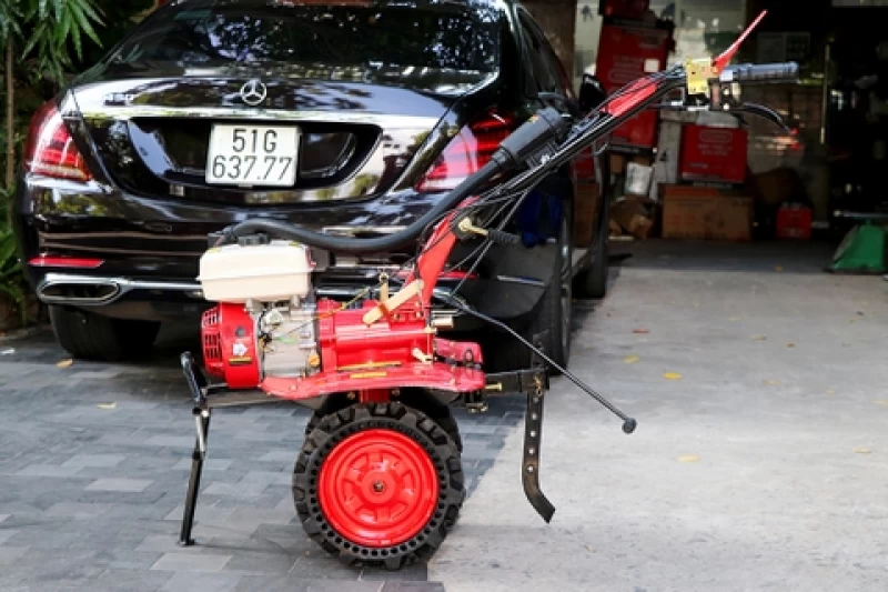Máy xới đất Oshima XDX-R 7.0HP Đỏ 4 thì - Hình ảnh 13 OSHIMA
