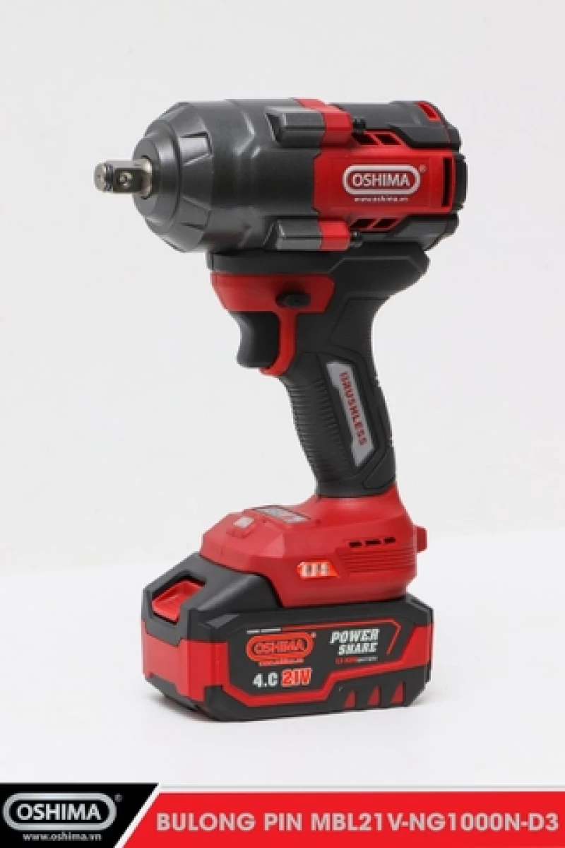 Mở bu lông pin lithium Oshima MBL21V-NG1000N-D3 (Thân Máy) - Hình ảnh 12 OSHIMA