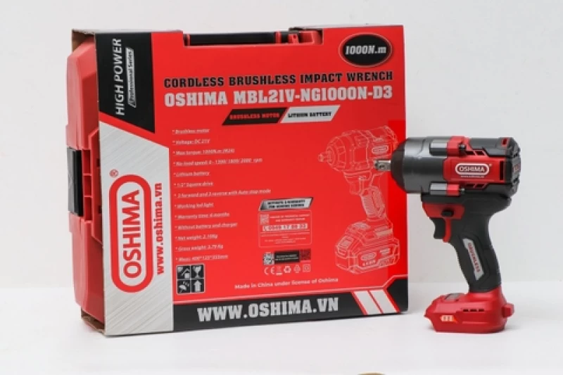 Mở bu lông pin lithium Oshima MBL21V-NG1000N-D3 (Thân Máy) - Hình ảnh 18 OSHIMA