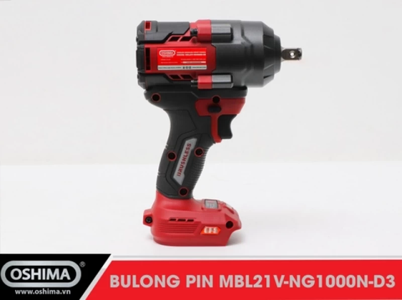 Mở bu lông pin lithium Oshima MBL21V-NG1000N-D3 (Thân Máy) - Hình ảnh 3 OSHIMA